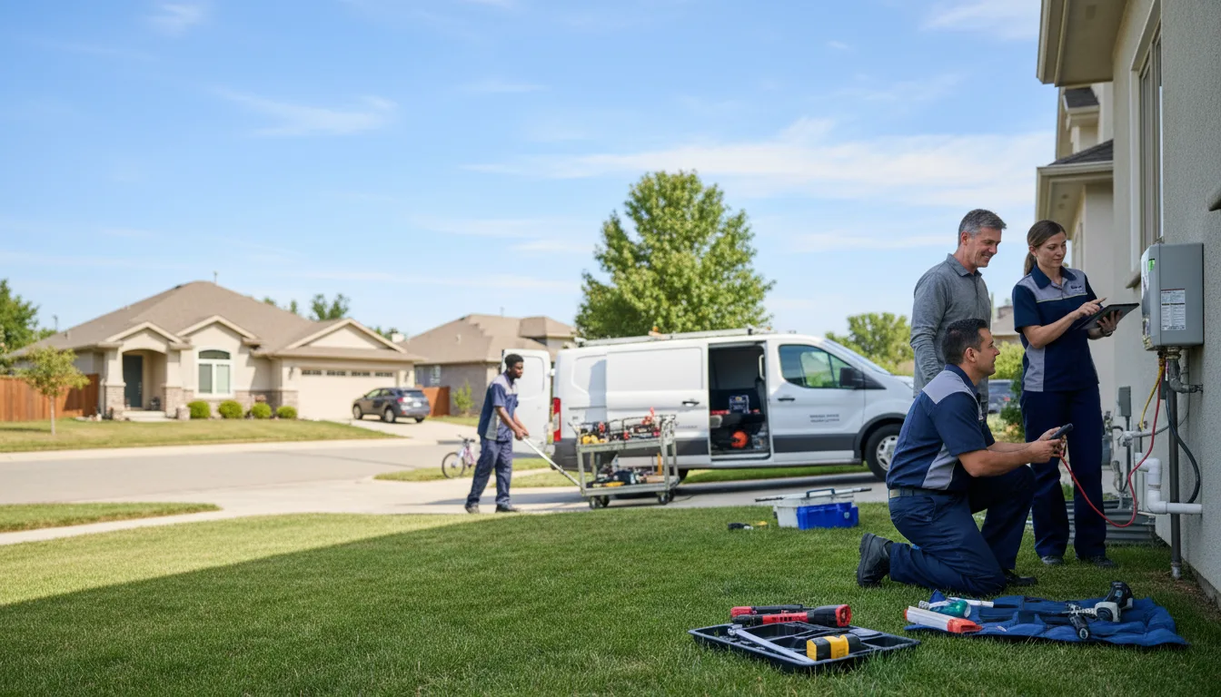 Tankless water heater service in Zavalla, TX